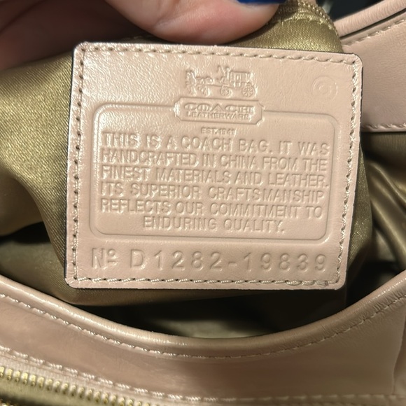 Special Edition Cutout Blush Coach Bag - Picture 8 of 11